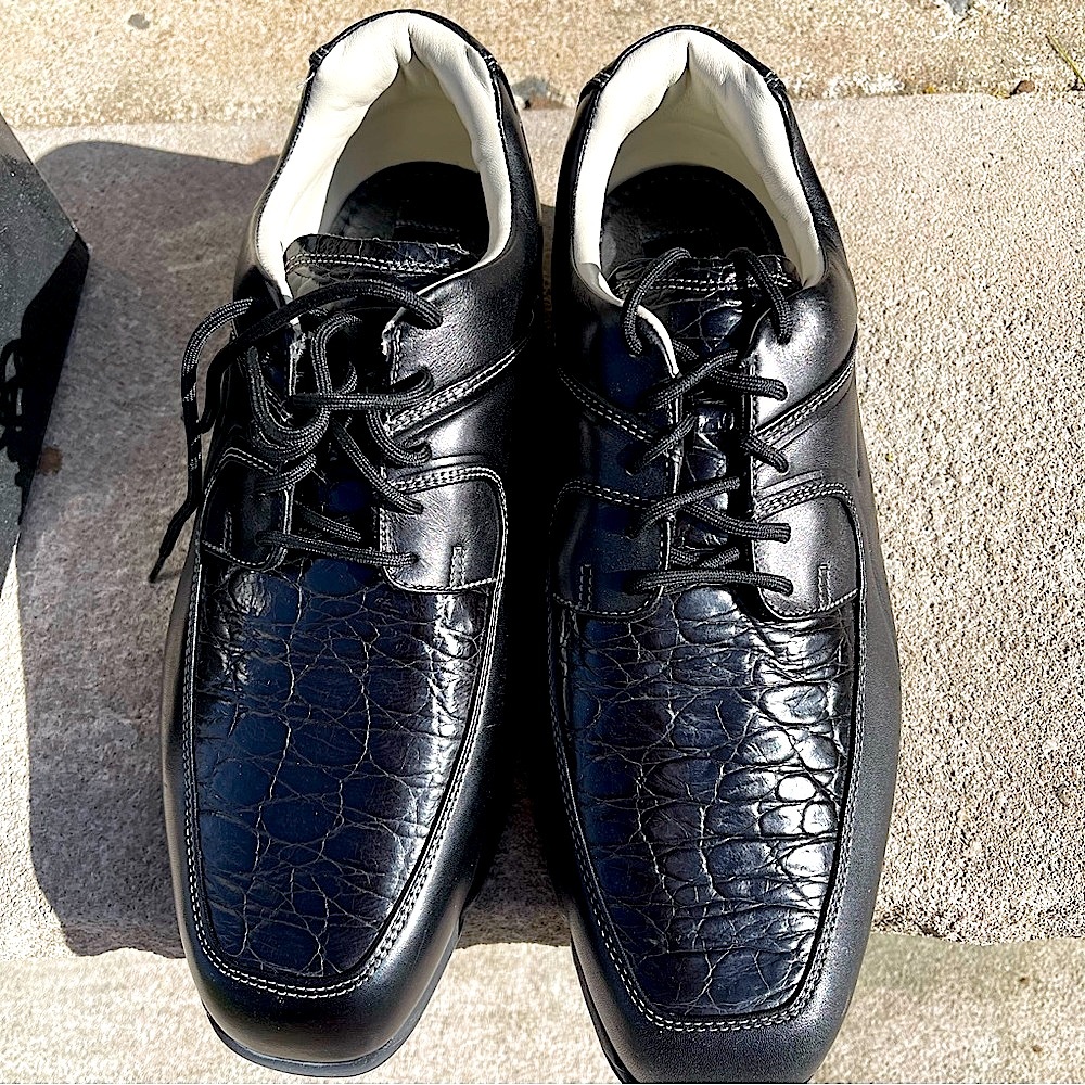 NEW Nike Performance Air Tour Spectator Men’s Leather Golf Shoes 9M